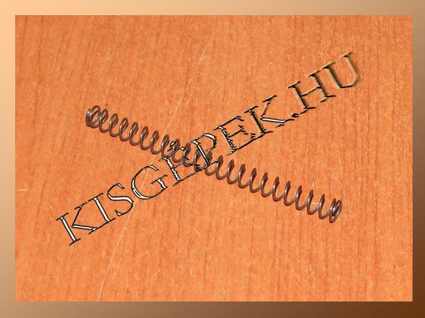 Szívatószeg rugó MPM, MPM10 vékony