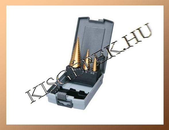 Lépcsősfúró készlet Makita 4-12mm, 4-20mm 4-32mm