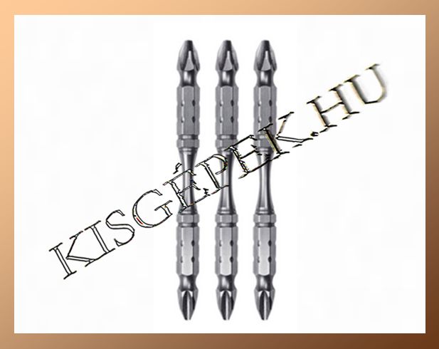 Kétvégű torziós bit PH2, Makita 85mm 3db