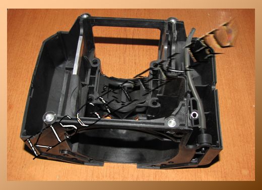 Motorház Makita DBC 4010, DBC4510, piros