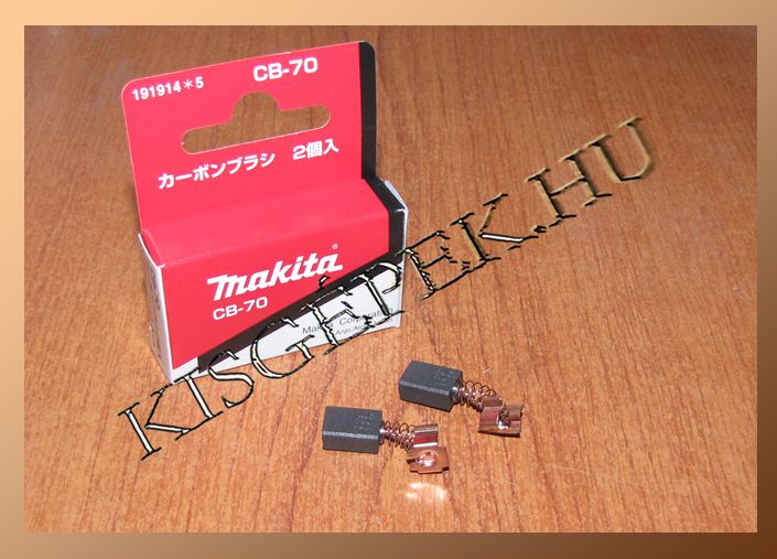 Szénkefe szett Makita CB-70 (6501)