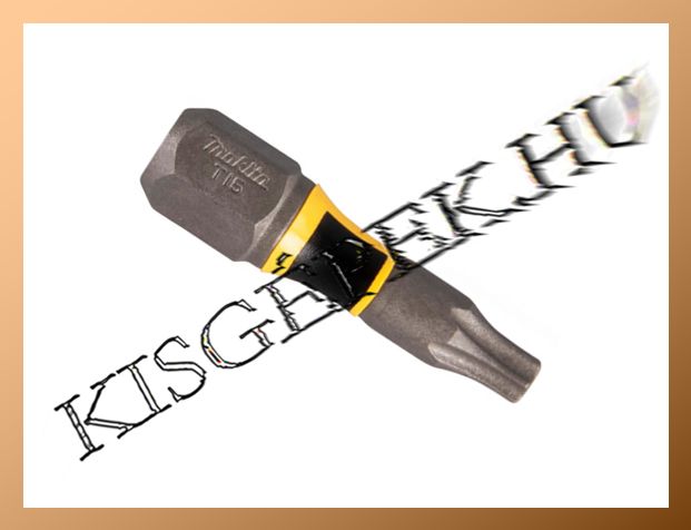 Makita Impact PREMIER torziós csavarbehajtó bit T15 25mm 2db