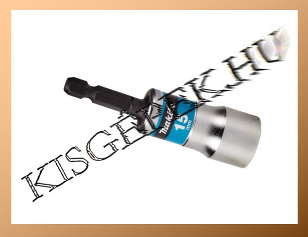 Makita Impact PREMIER csuklós dugókulcs H15 80mm 1db