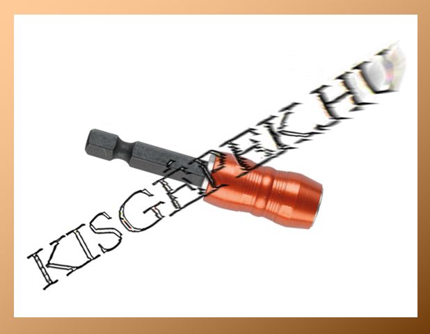 Makita gyorsoldású ALU gyűrűs mágneses bittartó D6,3 60mm