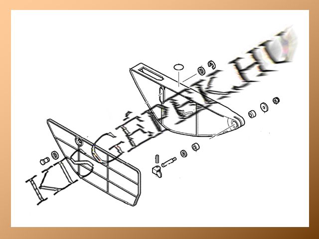 Védőburkolat Makita 2704, kpl.