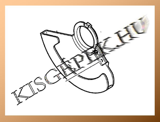 Tárcsavédő burkolat Makita 4131