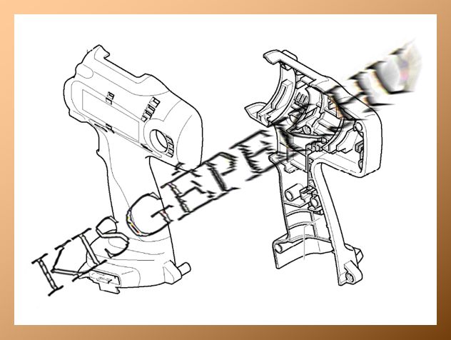 Motorház Makita 6319D, 8414D