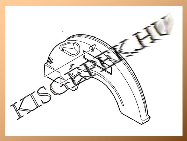 Fűrészlap ház fedél Makita 5143R