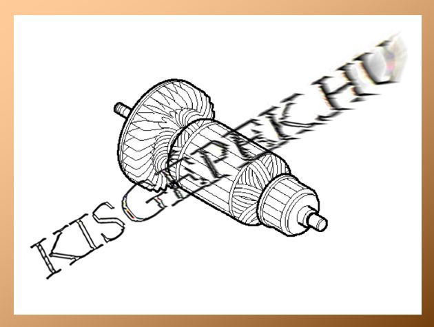 Forgórész Makita 9077, 9079