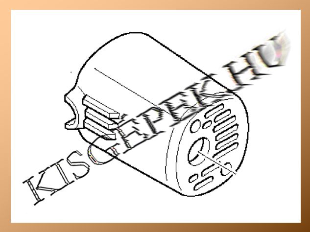 Motorház hátsó burkolat Makita 9521N, 9522NB, JN1601