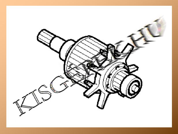 Forgórész Makita 6916D, 6918FD, BTW120, BTW121