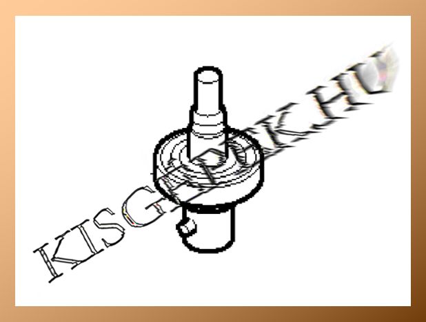 Tengely Makita 6704D, 6705D, 6706L, 3/8c (Dugókulcs)