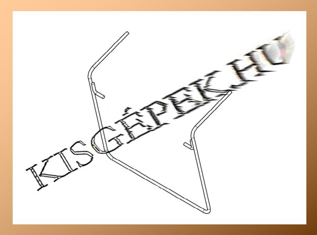 Fűgyűjtő kosár tengely Makita AM3743, DLM431