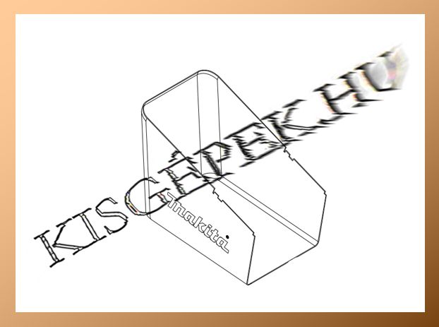 Fűgyűjtő kosár Makita ELM4610, ELM4611, DLM460, PLM4610, PLM4611, PLM4612