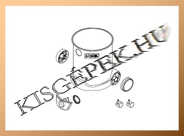 Tartály Makita VC3011L, 30L