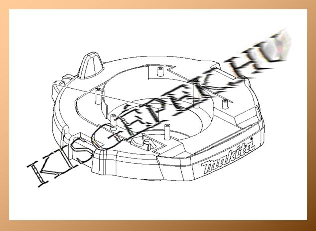 Tank fedél Makita VC3210L