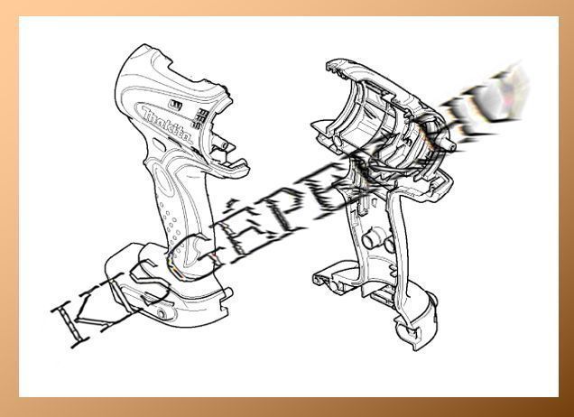 Motorház Makita BDF454, szett