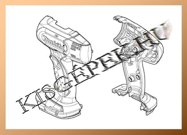 Motorház Makita BHP343, szett