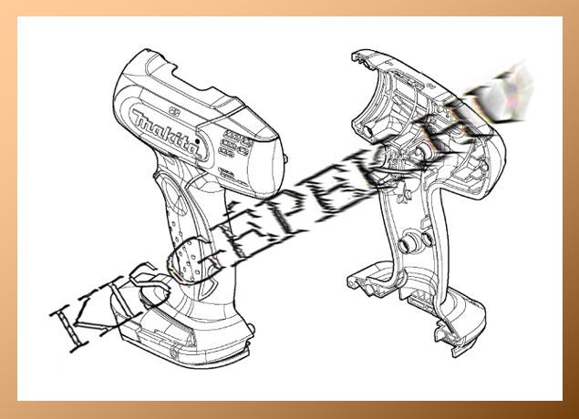 Motorház Makita BHP442, szett