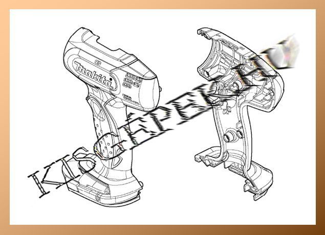 Motorház Makita BHP452, szett
