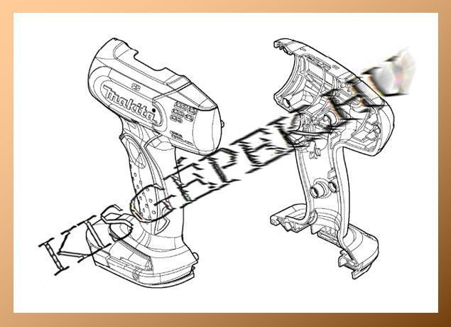 Motorház Makita BHP459, DDF459, szett