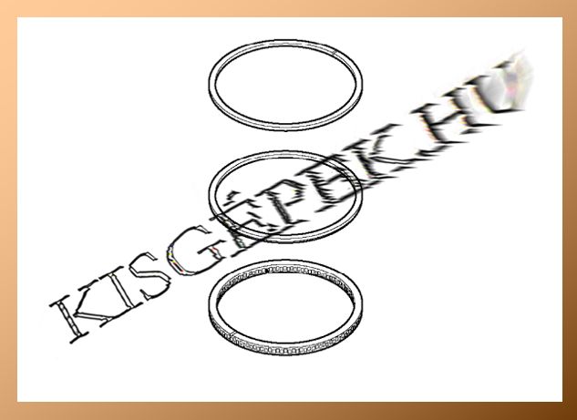 Dugattyúgyűrű garnitúra Makita BHX2500