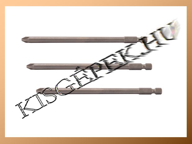 T2 PZ2 Cr-V bit 127mm, Makita, 3db 