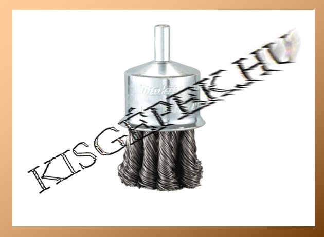 T2 drótkefe fonott 12x6mm 1/4", Makita