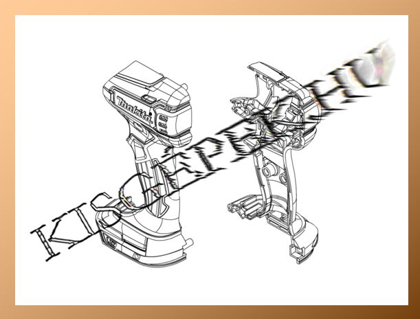 Motorház Makita BTD147, szett