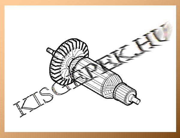 Forgórész Makita GA7010, GA7012, GA9010, GA9012