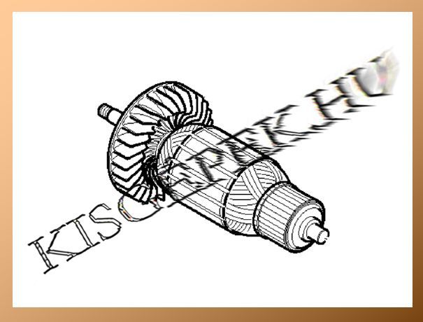 Forgórész Makita GA7040, GA9040