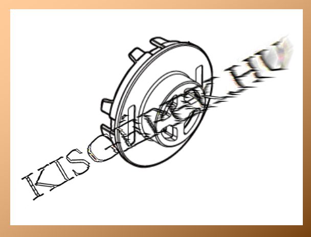 Fékpofa tartó sapka Makita GA9070, GA9071