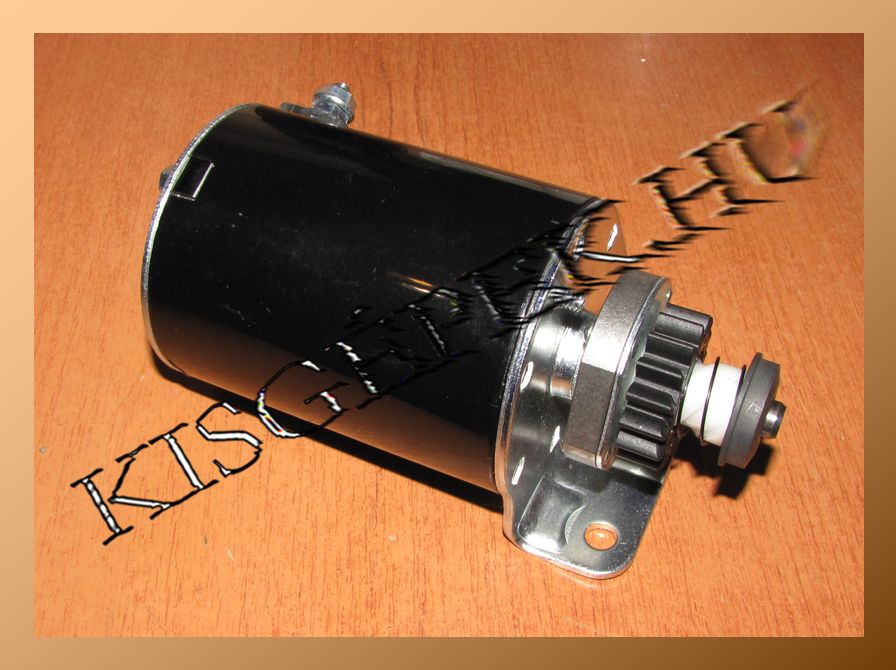 Önindító motor Briggs 12,5 - 20 LE, POWER BUILT, 2 furatos, lemezes felfogatású