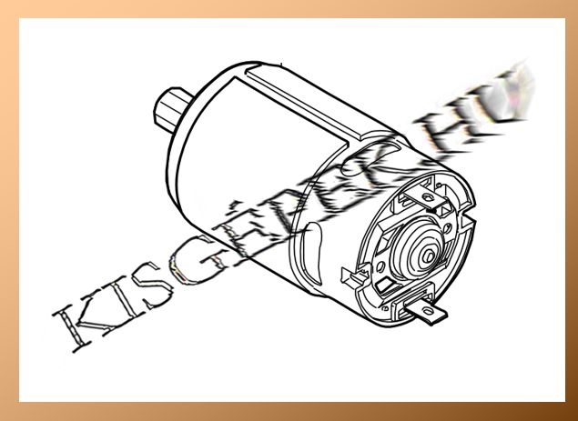 Motor Makita DA332D, DA333D, DC