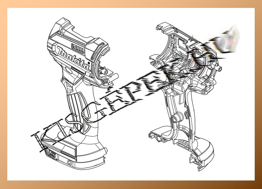 Motorház szett Makita DDF482, DHP482