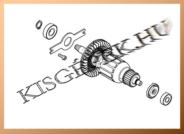 Forgórész Makita JR3051T