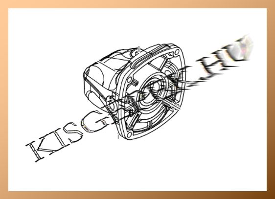 Fogaskerékház Makita DGA504, DGA505, DGA506, DGA508