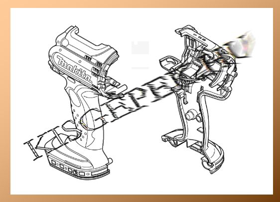 Motorház szett Makita DHP451