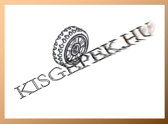 Fűnyíró kerék Makita PLM5111, 170mm