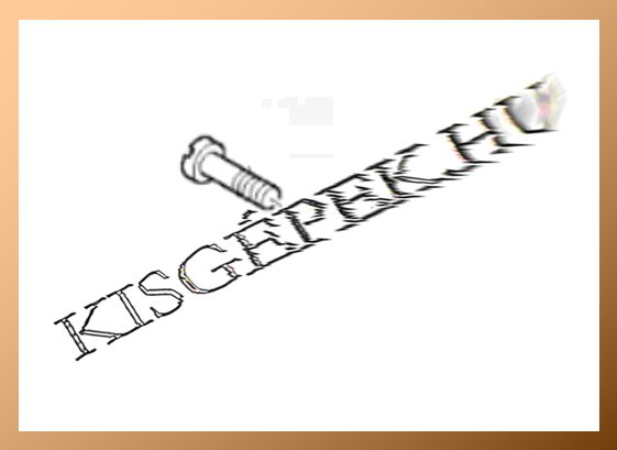 Laposfejű rögzítő csavar Makita HP1300S, HP2010N, M6x22