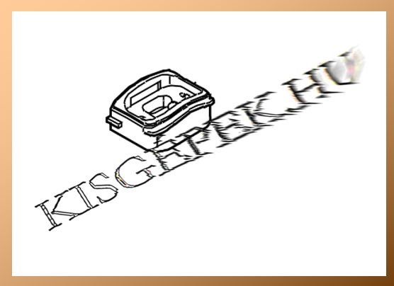 Műanyag kapocs ház Makita HP1630, HP1631