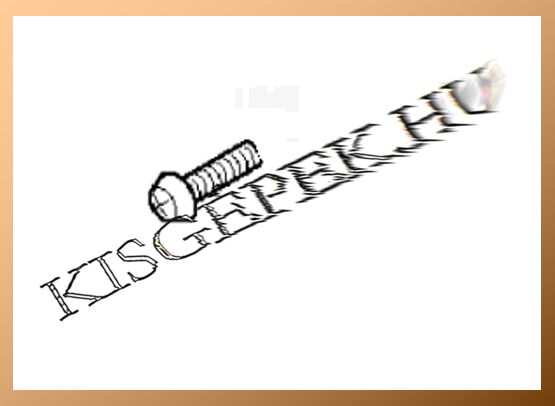 Trapézfejű csavar Makita HP2000, HP2010; átkapcsolóhoz; M4