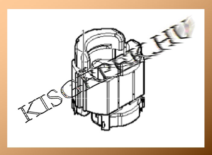 Állórész makita HM0870, HM0871, HR4002