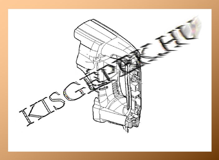 Hátsó markolat Makita HM0870
