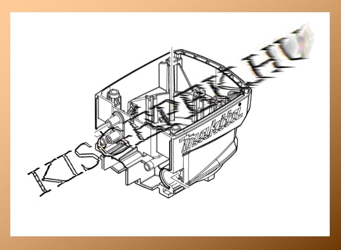 Motorház Makita HM001