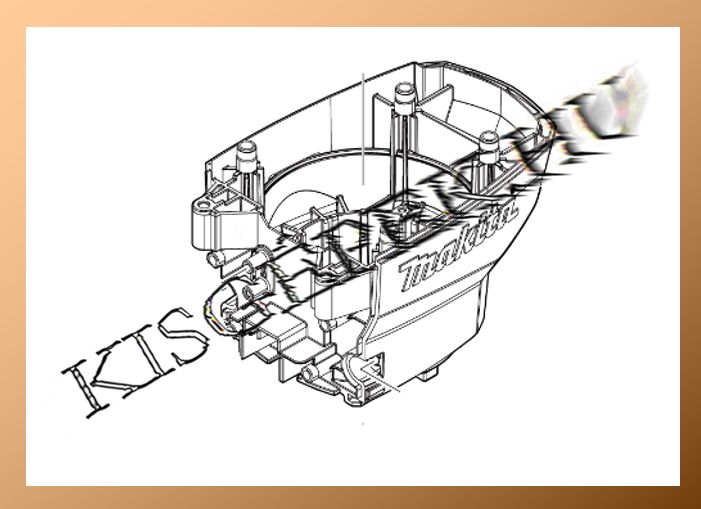 Motorház Makita HM002