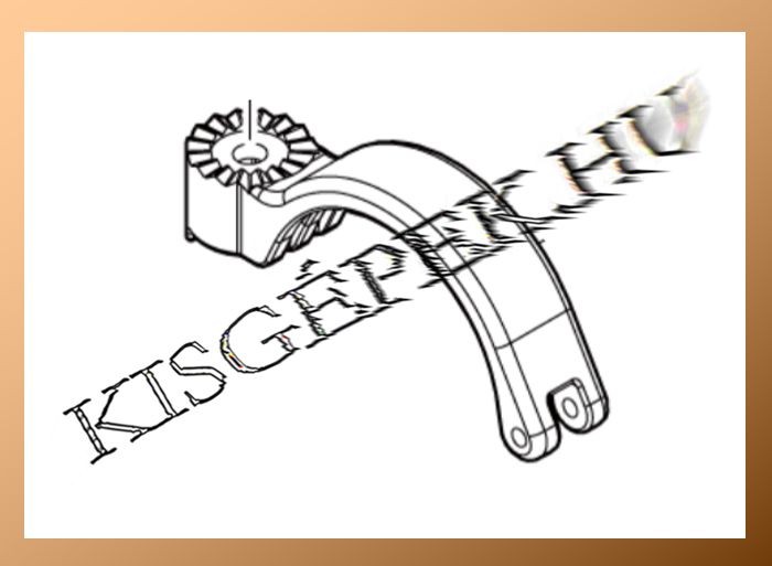 Oldalsó fogantyú tartólemez Makita HM1202, 82A