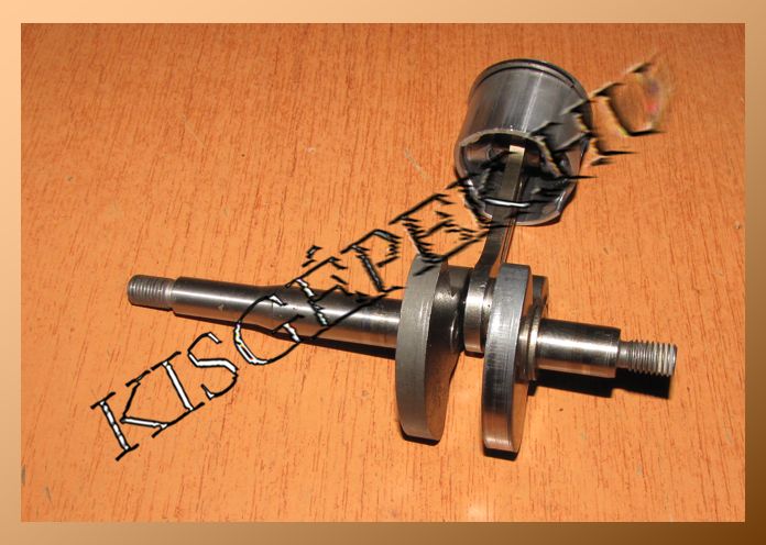 Főtengely Makita DBC 250, DBC 251, DBC 290, DBC 291